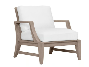 RELAIS - Teak armchair with armrests by JANUS et Cie - view 2